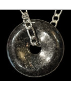 Pendentif Nuumite Donut avec chaîne