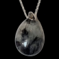 Pendentif Quartz Tourmaline sur chaîne