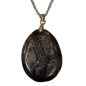 Pendentif Hypersthène sur chaîne