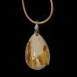 Pendentif Jaspe Mokaïte sur cordon