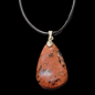 Pendentif Obsidienne acajou pm sur cordon