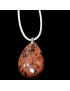 Pendentif Obsidienne acajou pm sur cordon