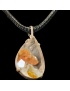 Pendentif Quartz Hématoïde sur cordon