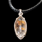 Pendentif Quartz Hématoïde sur cordon