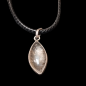 Pendentif Quartz Tourmaline sur cordon