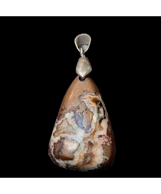 Pendentif Cuivre native avec bélière