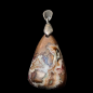 Pendentif Cuivre native avec bélière