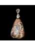 Pendentif Cuivre native avec bélière