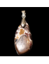 Pendentif Cuivre native avec bélière