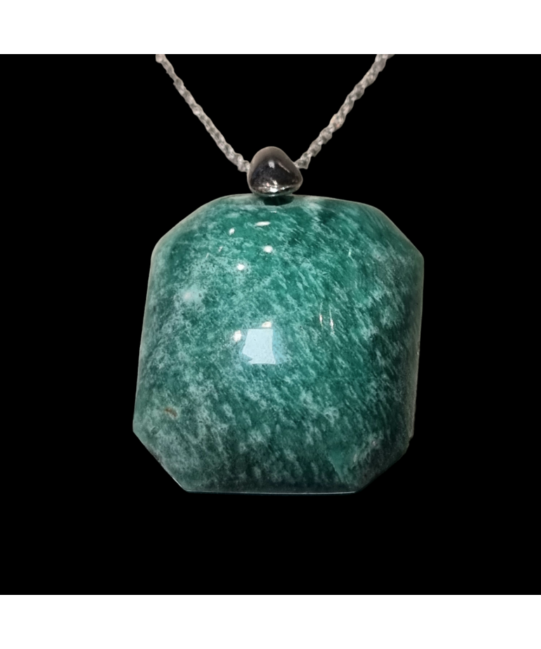 Pendentif Amazonite sur chaîne