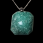 Pendentif Amazonite sur chaîne