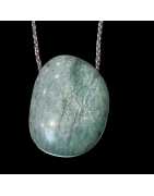 Pendentif Amazonite sur chaîne