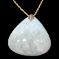Pendentif Amazonite sur chaîne dorée