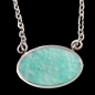 Pendentif Amazonite sur chaîne