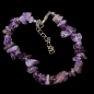 Bracelet améthyste baroque avec fermoir