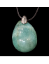 Pendentif Amazonite sur cordon