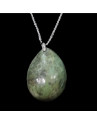 Pendentif Jade Néphrite sur chaîne