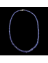 Collier Tanzanite pierres facettées avec fermoir Argent 925