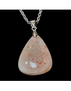 Pendentif Pierre de soleil avec chaîne