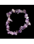 Bracelet Améthyste Baroque 19cm (s)