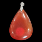 Pendentif Cornaline avec bélière