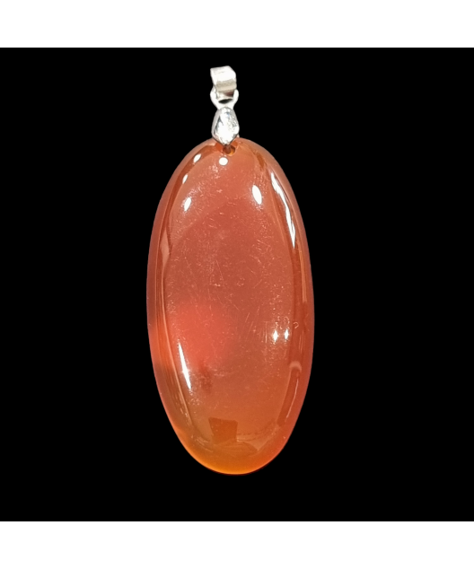Pendentif Cornaline avec bélière
