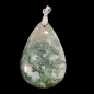 Pendentif Agate mousse avec bélière