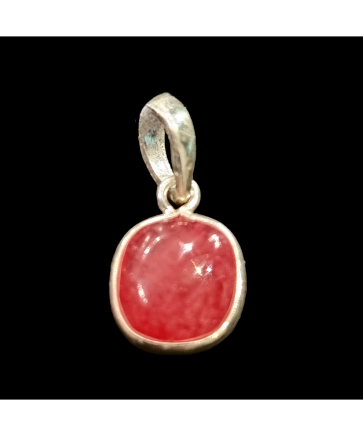Pendentif Rubis serti Argent 925