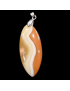 Pendentif Agate de feu avec bélière