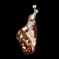 Pendentif Agate de feu avec bélière