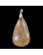 Pendentif Bronzite avec bélière