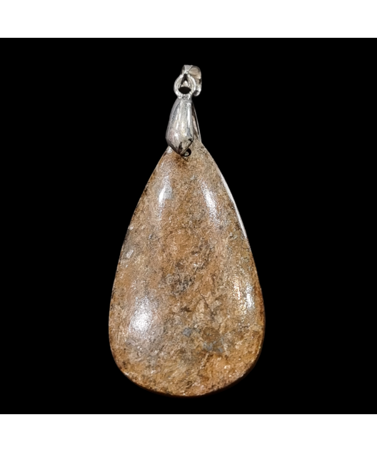 Pendentif Bronzite avec bélière