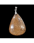 Pendentif Bronzite avec bélière