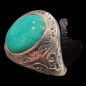 Bague Turquoise argent 925 Taille 64