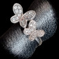Bague Zirconium Papillon Argent 925 Taille 55