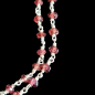 Collier Grenat 102 cm Argent 925