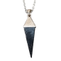 Pendentif Onyx Argent 925 avec chaîne