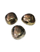 Pierre roulée Chalcopyrite