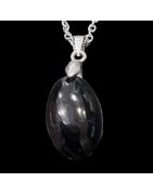 Pendentif Spinelle avec bélière Argent 925 et chaîne