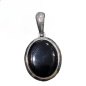Pendentif Agate noire Argent 925