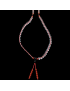 Collier Mala Cristal de roche & Onyx 108 pierres rondes 6mm