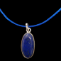 Pendentif Lapis-lazuli Argent 925 sur cordon réglable