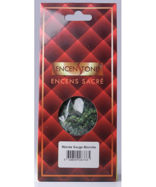 Encens Sacré Résine Sauge Blanche