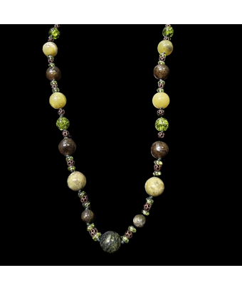 Collier Jade Jaspe &...