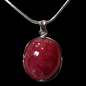 Pendentif Rhodochrosite et chaîne Argent 925