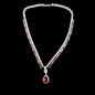 Collier Zirconium multicolore