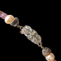 Collier Tourmaline Perles & Nacre fermoir argent 925