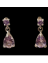 Boucles Améthyste Argent 925
