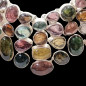 Collier Tourmaline Multicolore sertie Argent 925