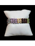 Bracelet Améthyste Citrine Grenat Péridot & Topaze Argent 925